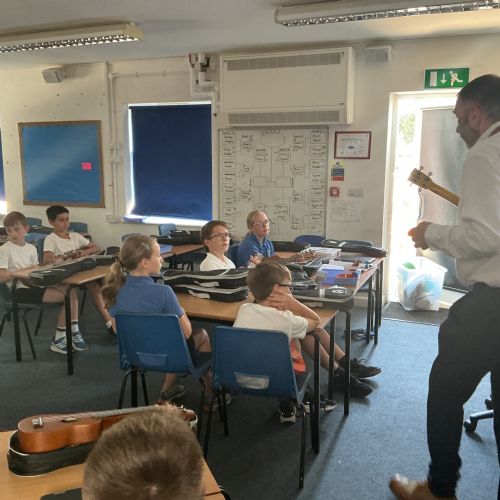 Ukulele lesson